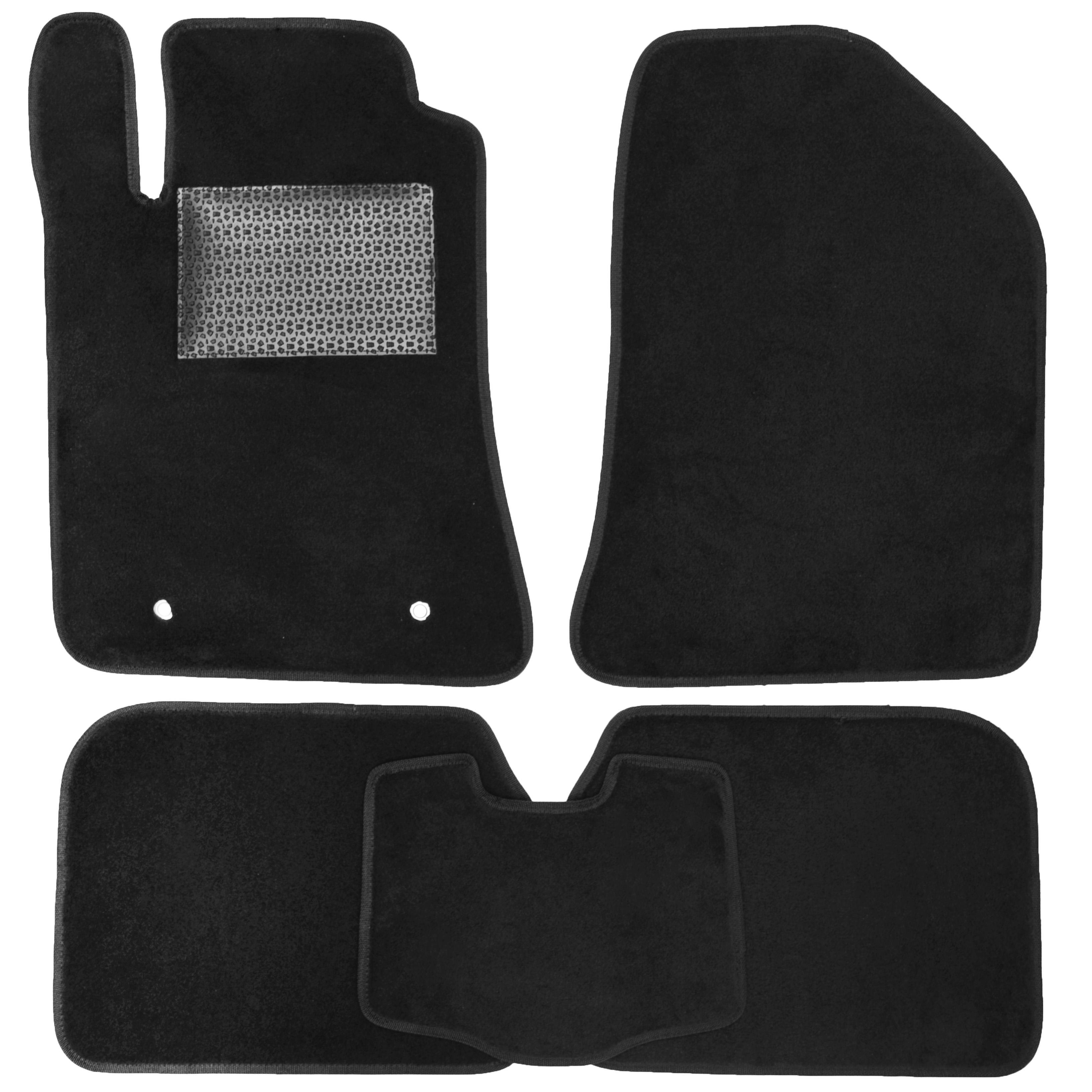 Коврики в салон Optimal для Toyota Avensis 2003-2008 текстильные Черный (165525)