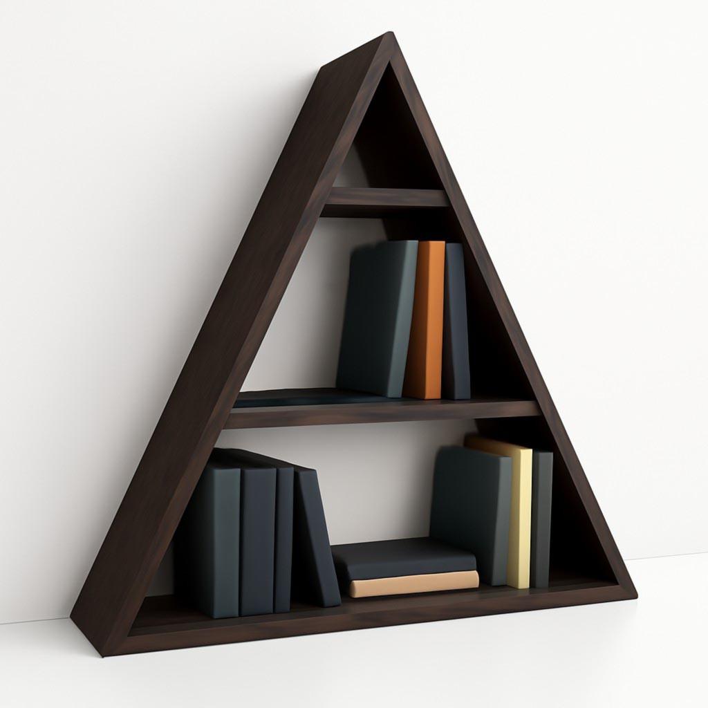 Полиця книжкова настільна з дерева Хамароіс Мокко (КПА-012110)