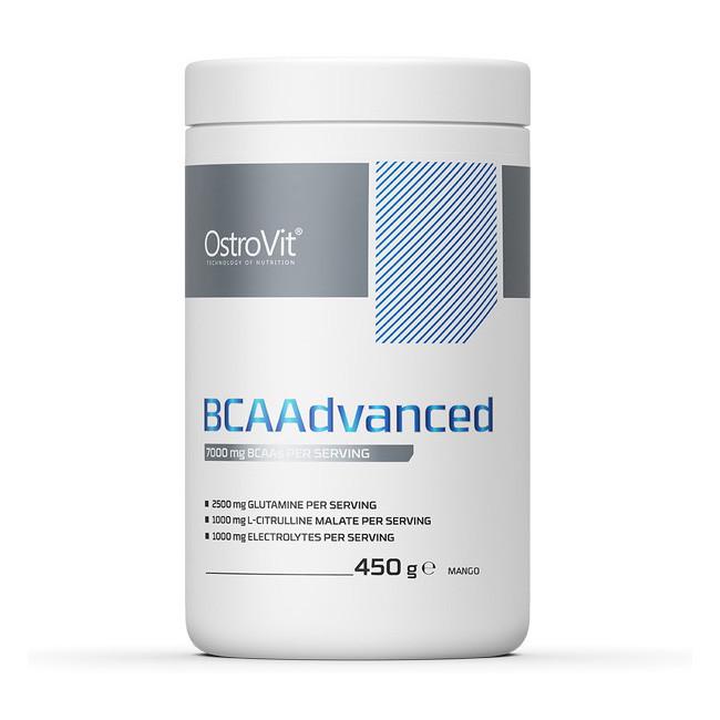 Амінокислоти OstroVit BCAAdvanced 450 г Манго (22101-01)