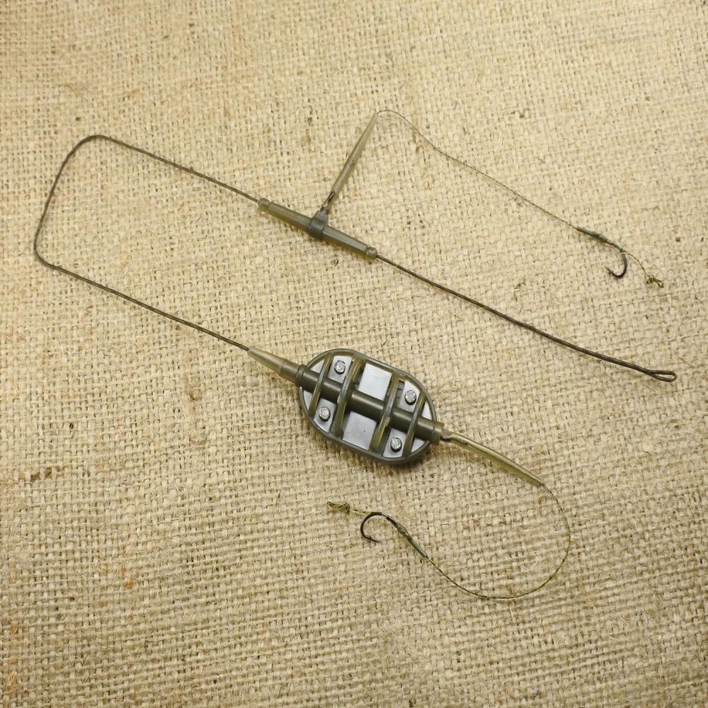 Оснастка карповая ORANGE #42 Classic Flat Metod Leadcore для бойла 40 г 1 шт. (3KB1568)