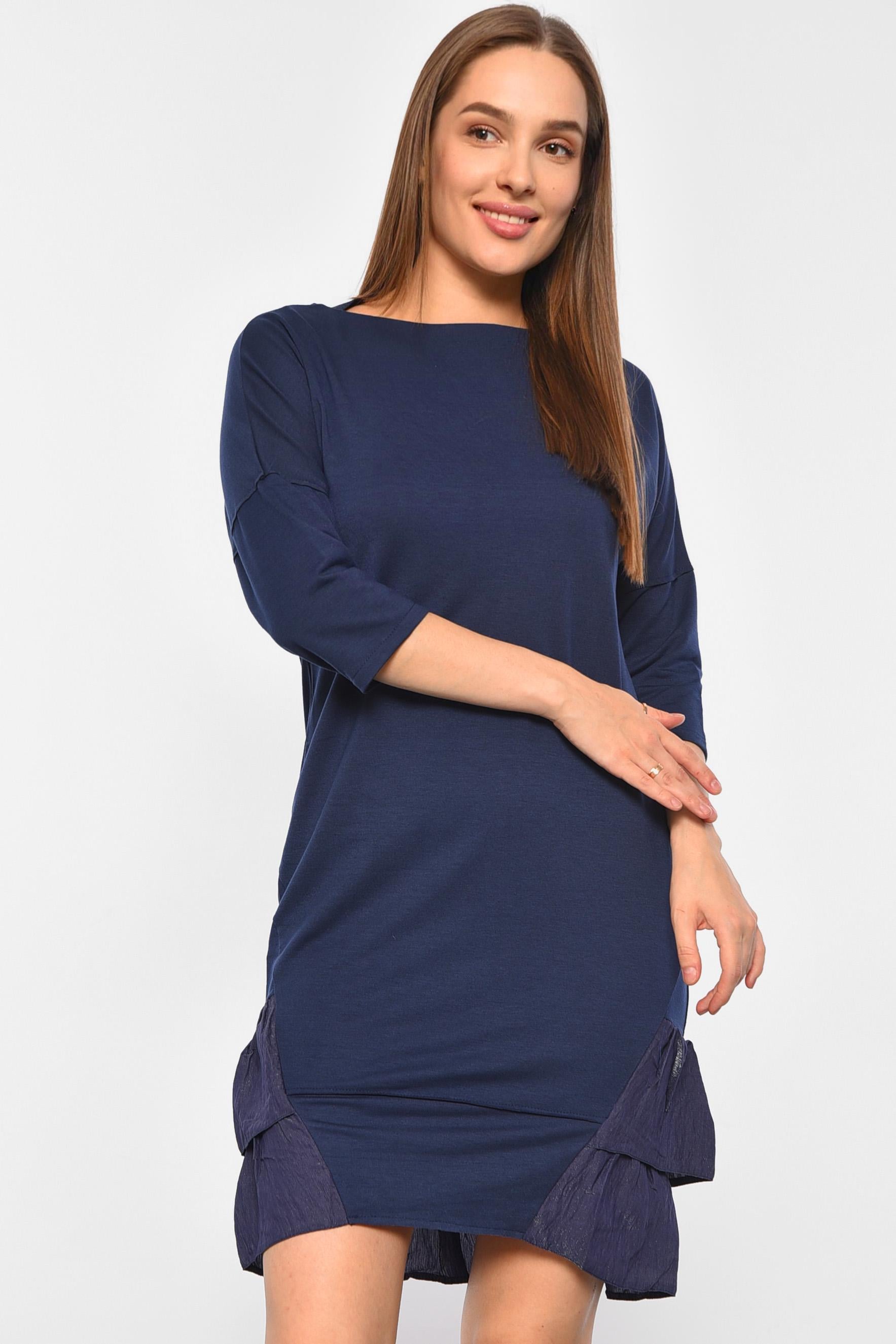 Платье женское р. 42 Синий (188311)