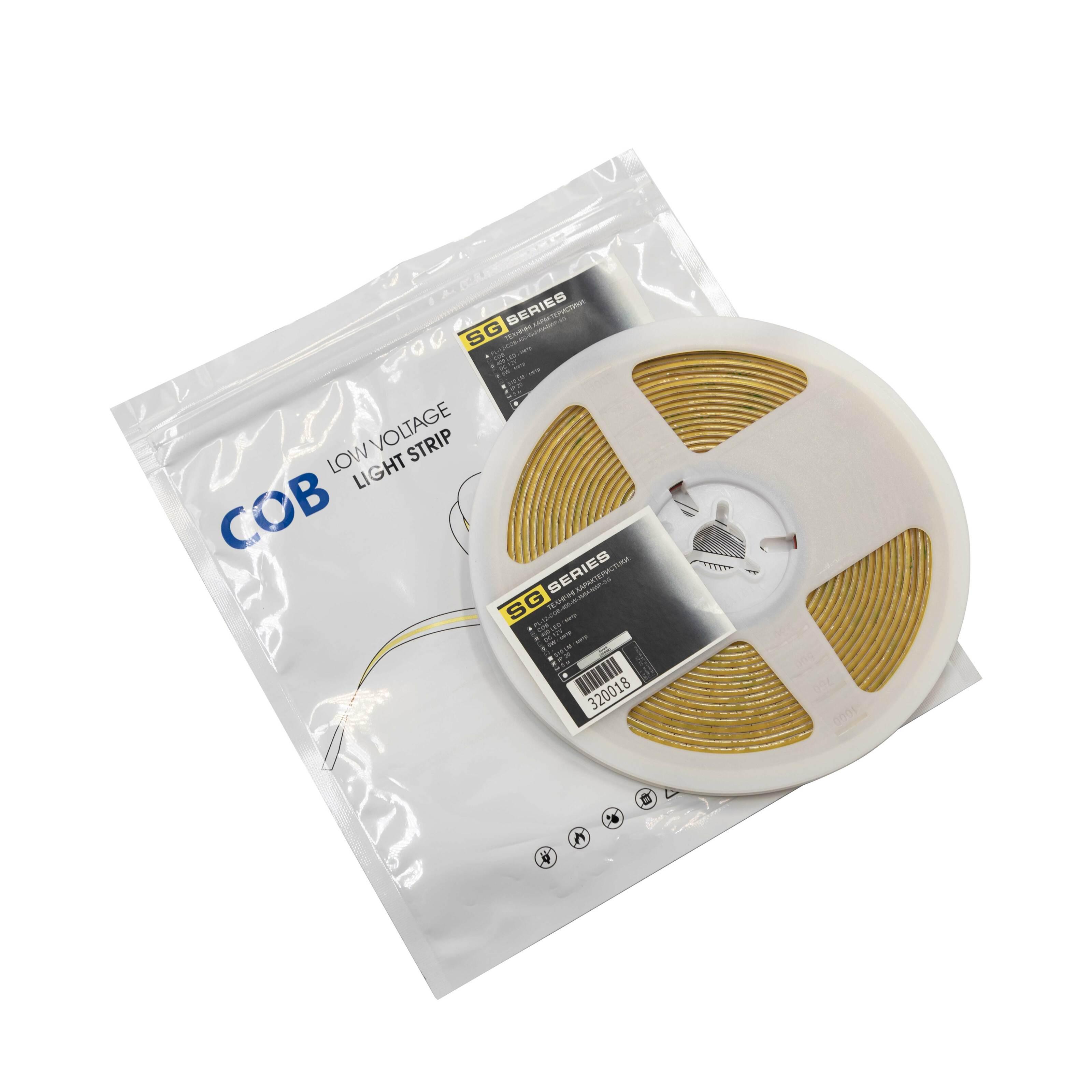 Светодиодная лента Prolum СОВ 400 IP20 Series-SG 12V 3 мм Белый (28522839) - фото 3 Светодиодная лента Prolum СОВ 400 IP20 Series-SG 12V 3 мм Белый (28522839) - фото 3