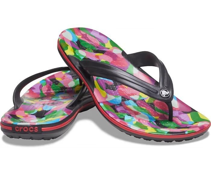Фліпи Crocs Crocband Bubble Block p. W8/EUR 38-39 Black/Multi (8914163)