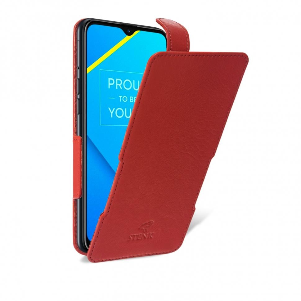 Чехол флип Stenk Prime для Realme C2 Красный (66677)