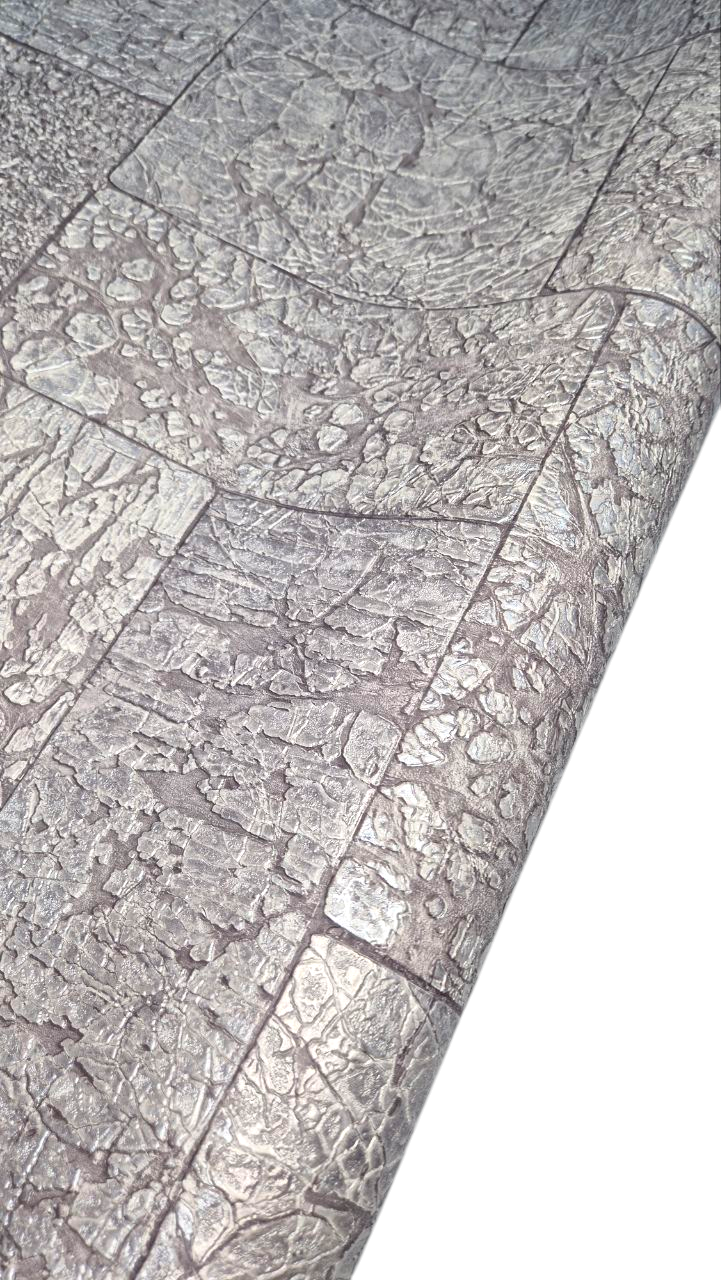 Шпалери вінілові Слов'янські шпалери під камінь 10,05x1,06 м Сірий (1570-03) - фото 4 Шпалери вінілові Слов'янські шпалери під камінь 10,05x1,06 м Сірий (1570-03) - фото 4