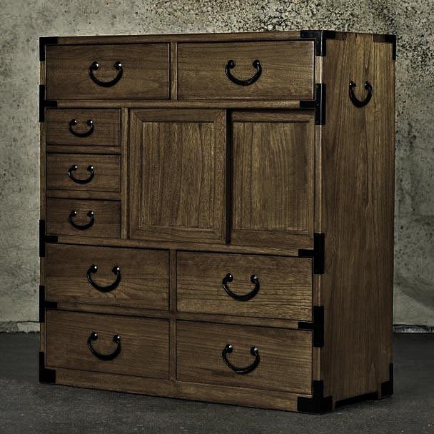 Комод тансу из дерева Заниса Палисандр (КТУ-005502) Комод тансу из дерева Заниса Палисандр (КТУ-005502)