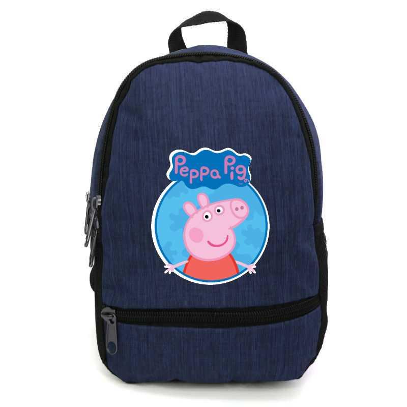 Школьный рюкзак подростковый Cappucino Toys Свинка Пеппа PIG 0010 12,5 л Синий (1670545675)