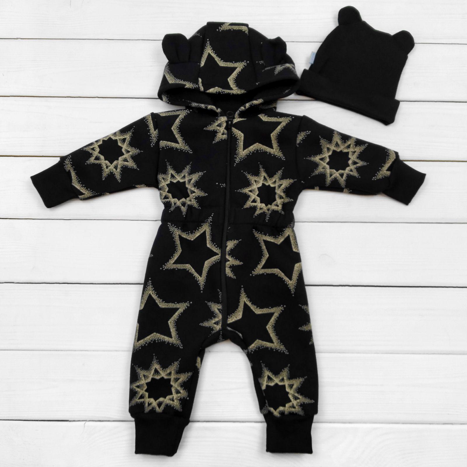 Комбинезон детский Dexter's Stars 2140 74 см Черный (d2140-28)