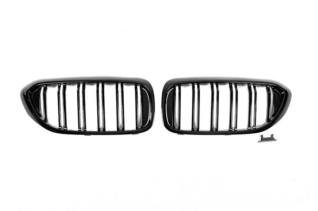 Решетка радиатора GBT для BMW 5 M-Look G30/31 2017-2023 гг. пластик Черный (26689794)