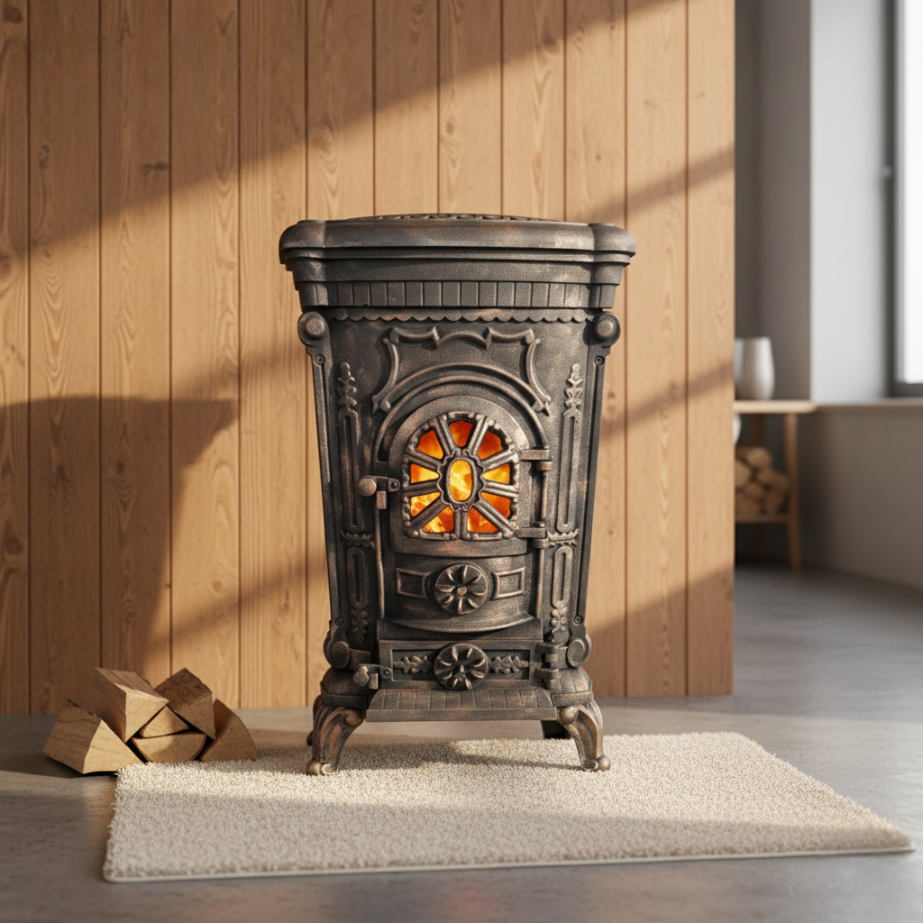 Печь-камин Koza Ingrid Ambra 9 кВт до 100 м² Золотисто-медный (G1010 (7) Печь-камин Koza Ingrid Ambra 9 кВт до 100 м² Золотисто-медный (G1010 (7)