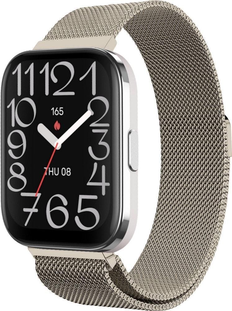 Петля миланская Milano для Amazfit Bip 5 Unity Brushed Gold (37085-16) Петля миланская Milano для Amazfit Bip 5 Unity Brushed Gold (37085-16)