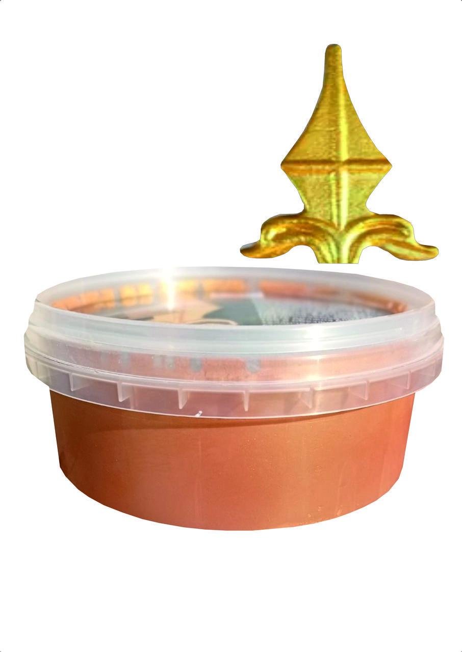 Декоративная эмаль акриловая Ispolin для металла/дерева/бетона 150 мл Светлое золото (28715681)