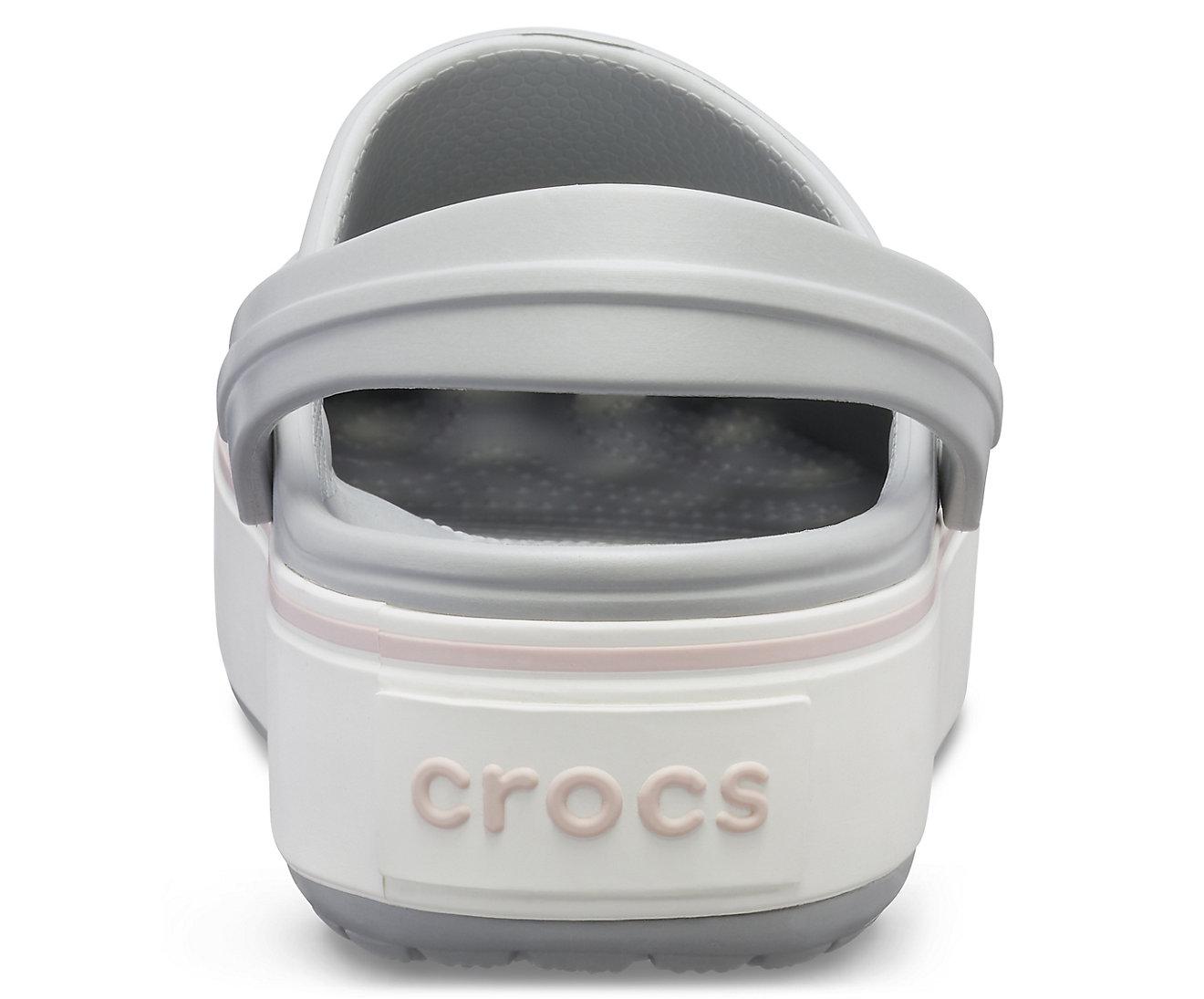 Сабо Crocs Crocband Platform Clog M5W7 р. 37 24 см Серый (205434) - фото 7