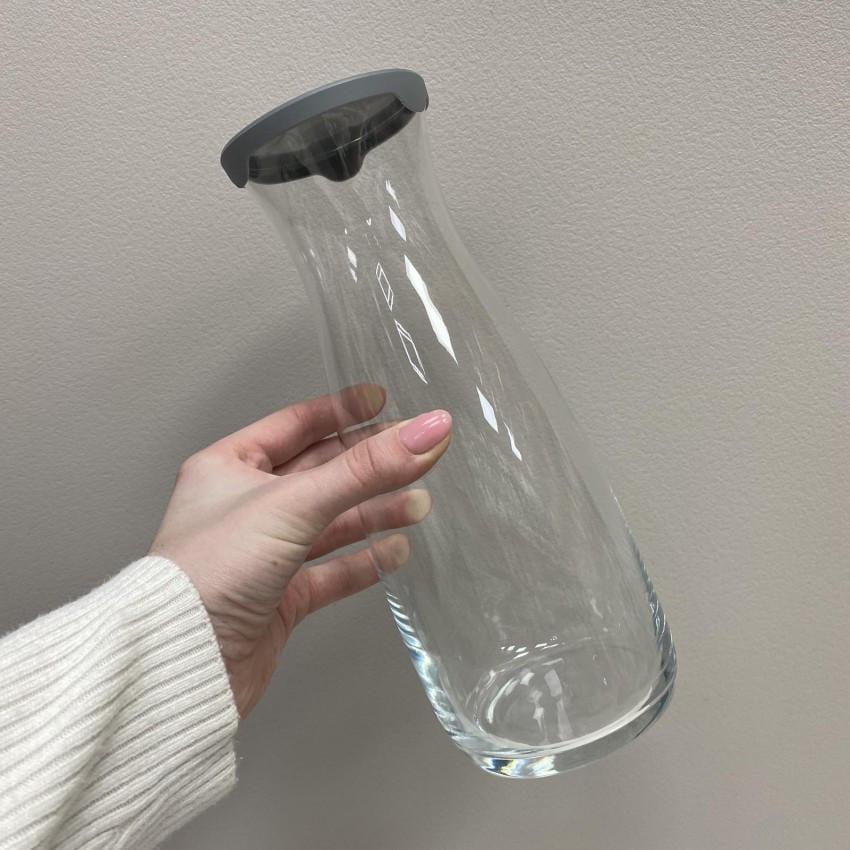 Графин стеклянный Pasabahce Amphora с силиконовой крышкой 25 см 1180 мл (43813) - фото 2 Графин стеклянный Pasabahce Amphora с силиконовой крышкой 25 см 1180 мл (43813) - фото 2