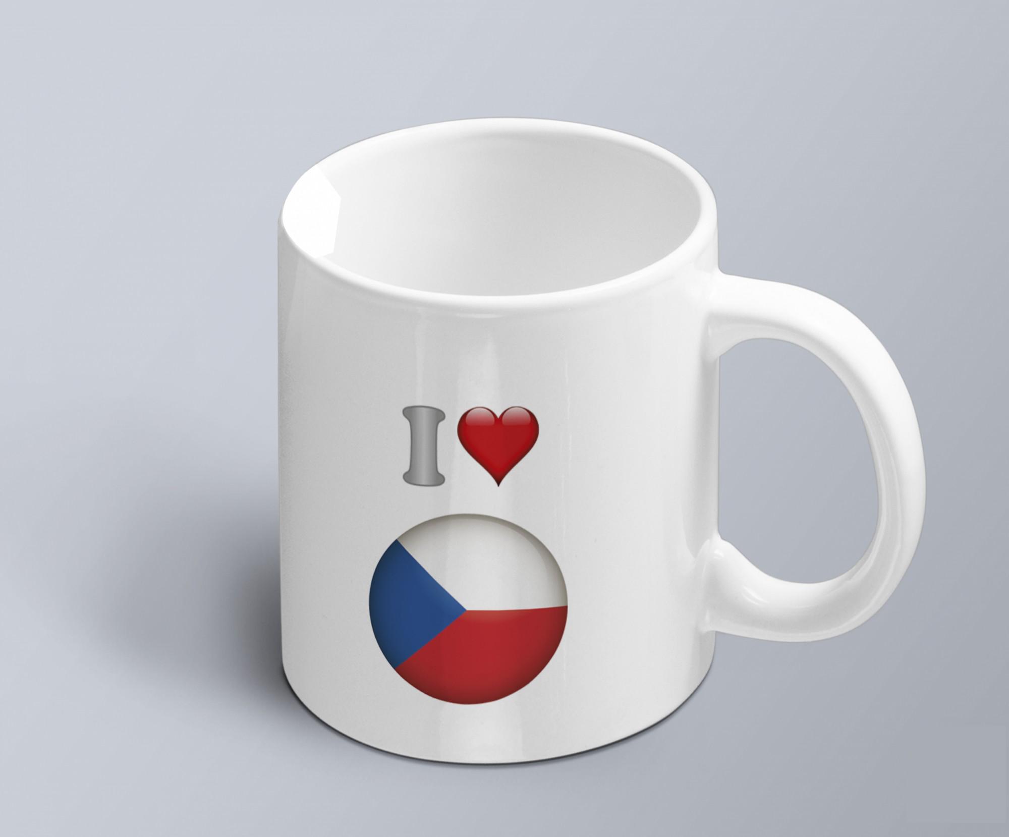 Чашка с принтом я люблю Чехию с изображением флага (02010109048) Чашка с принтом я люблю Чехию с изображением флага (02010109048)