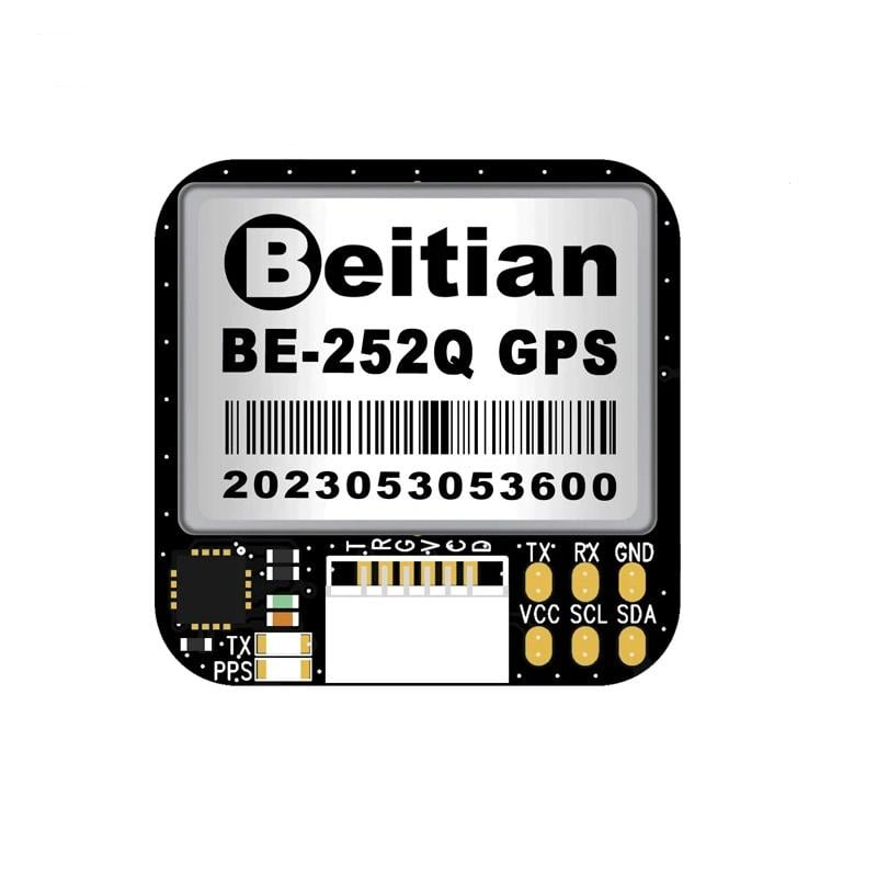 Модуль GPS для дрона Beitian BE-252Q GNSS с компасом 25х25х7,7 мм 13,5 г (00-00022990)