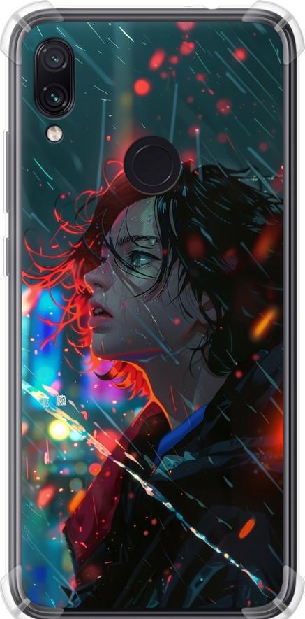 Чехол на Xiaomi Redmi Note 7 Ночные огни (6096sp-1639-42517)
