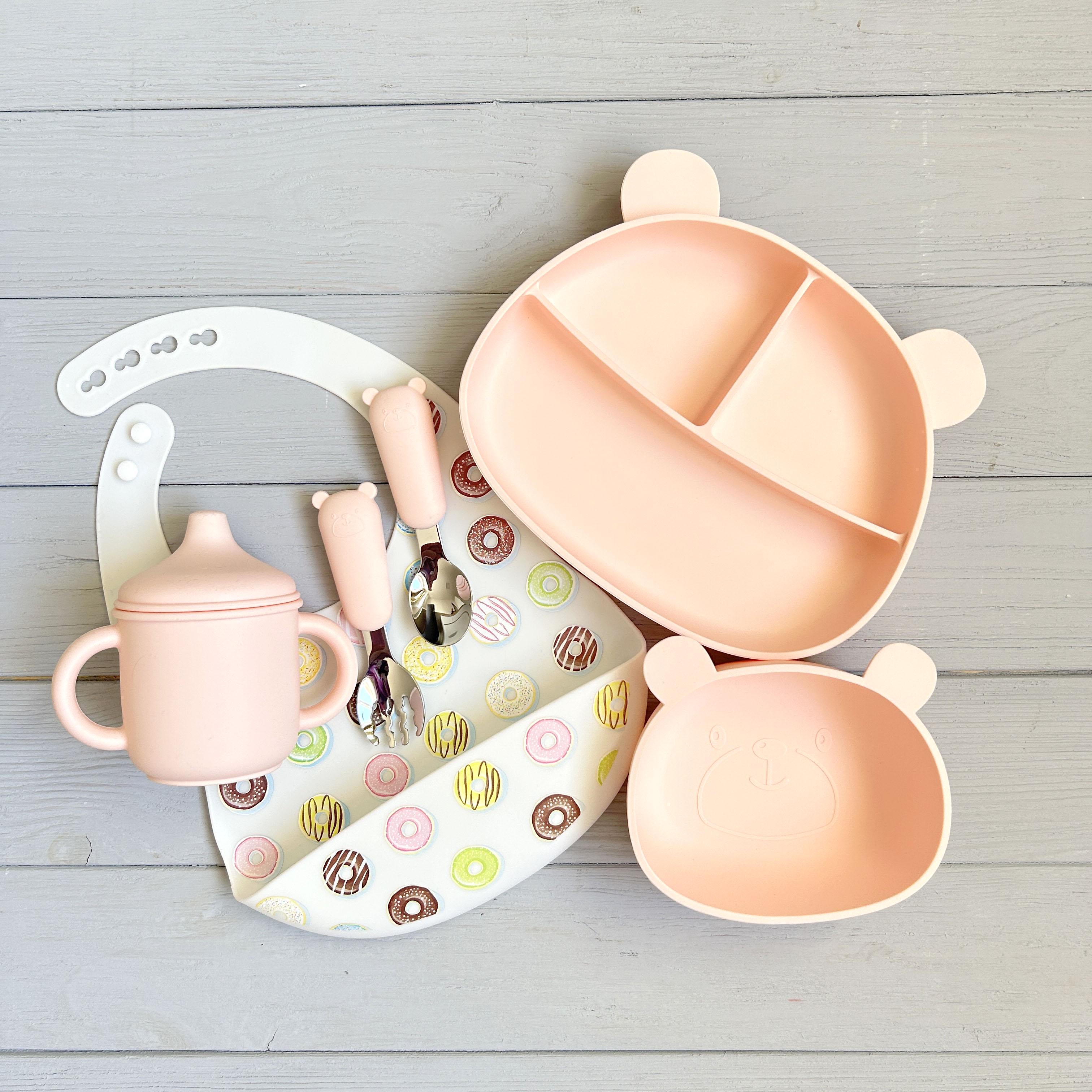 Детская посуда силиконовая Мишка BPR img_e9227 Y4 Розовый (65530) - фото 1 Детская посуда силиконовая Мишка BPR img_e9227 Y4 Розовый (65530) - фото 1