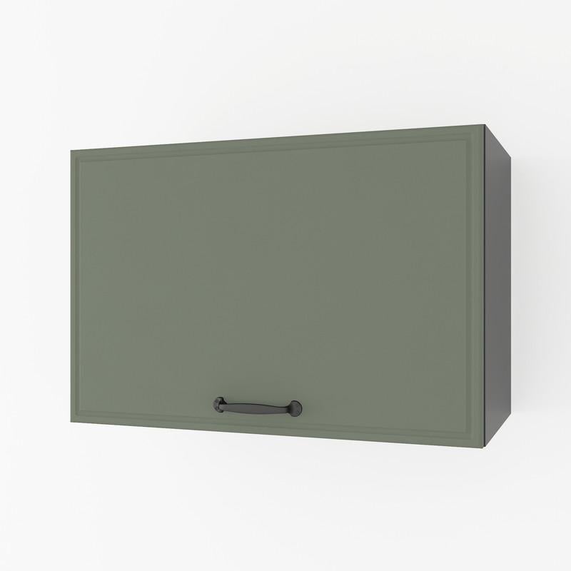 Шкаф навесной МДФ навесной для вытяжки 60 см Черный/Камуфляж (K-52)