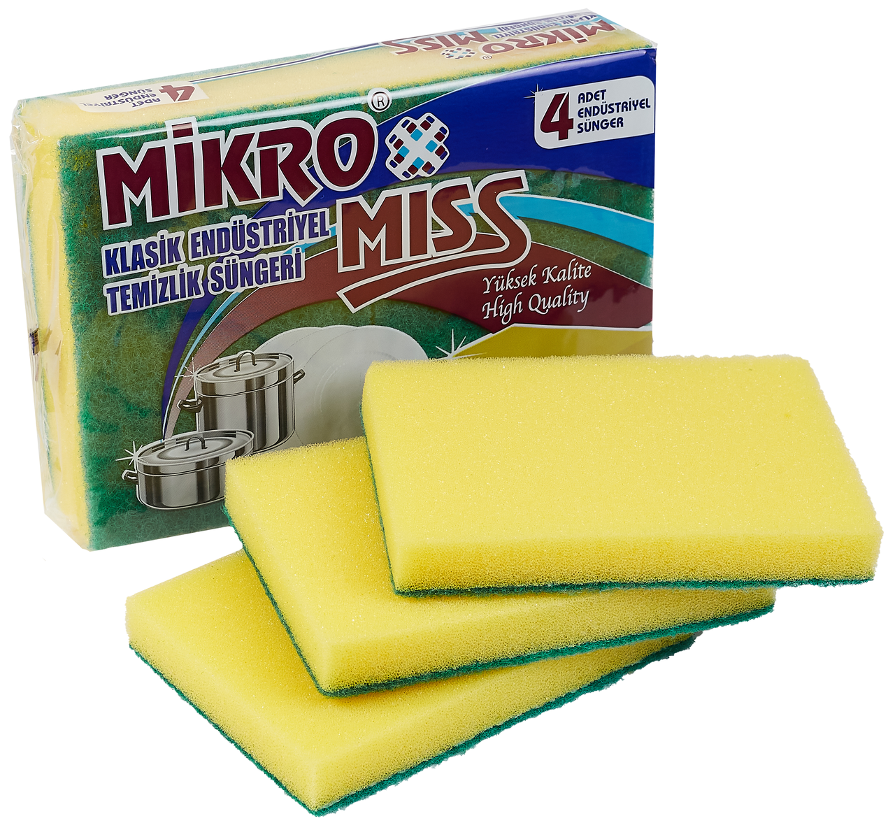 Губка индустриальная Topack Mikro Miss А-4 (6-010402)