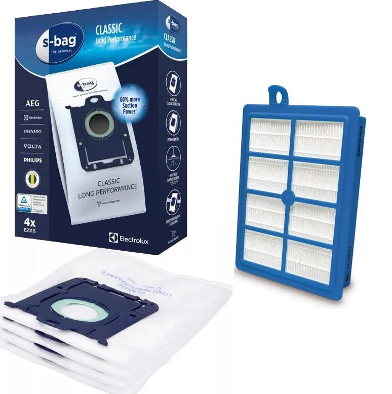 Набор мешков FC8021/03 4 шт. и Hepa фильтр Philips FC8038/01 для пылесоса Philips Electrolux FC8021/03 Набор мешков FC8021/03 4 шт. и Hepa фильтр Philips FC8038/01 для пылесоса Philips Electrolux FC8021/03