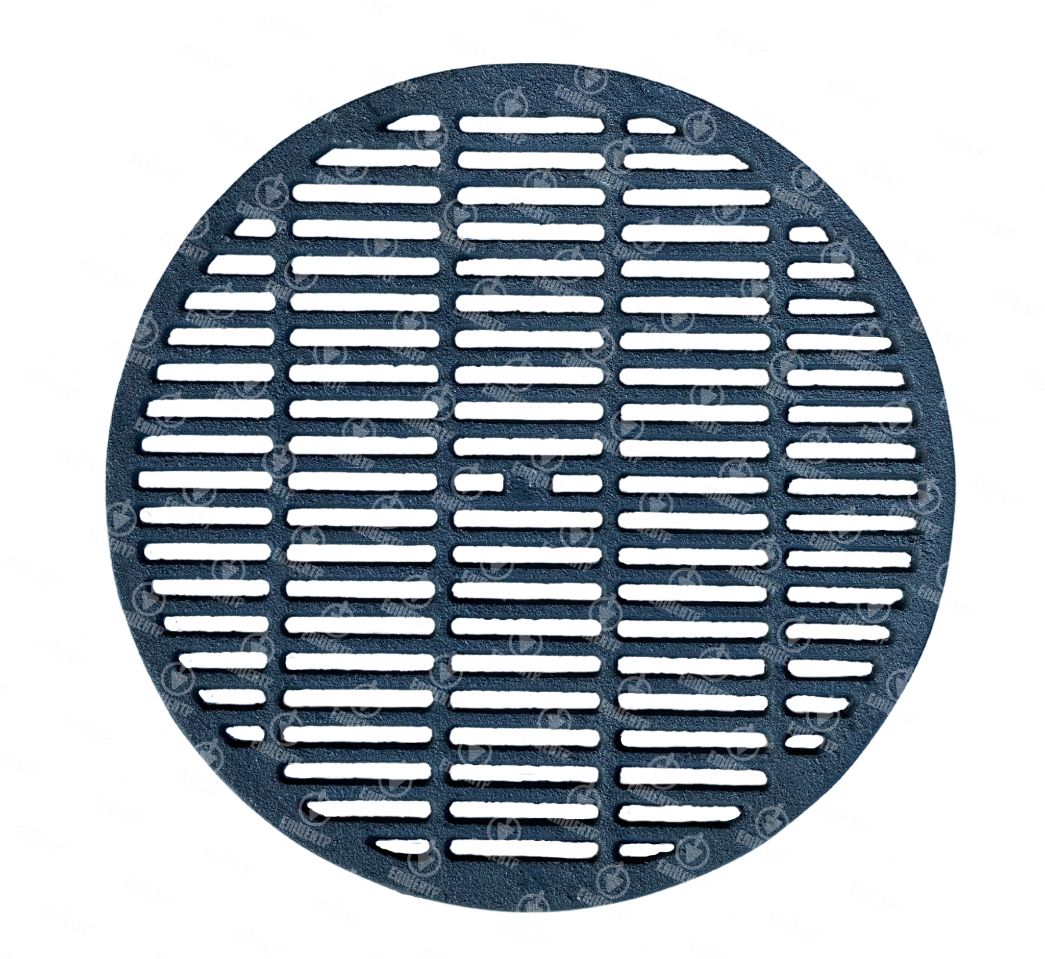 Решітка-гриль чавунна кругла ГЛВТ 500 мм для мангалу (8415)