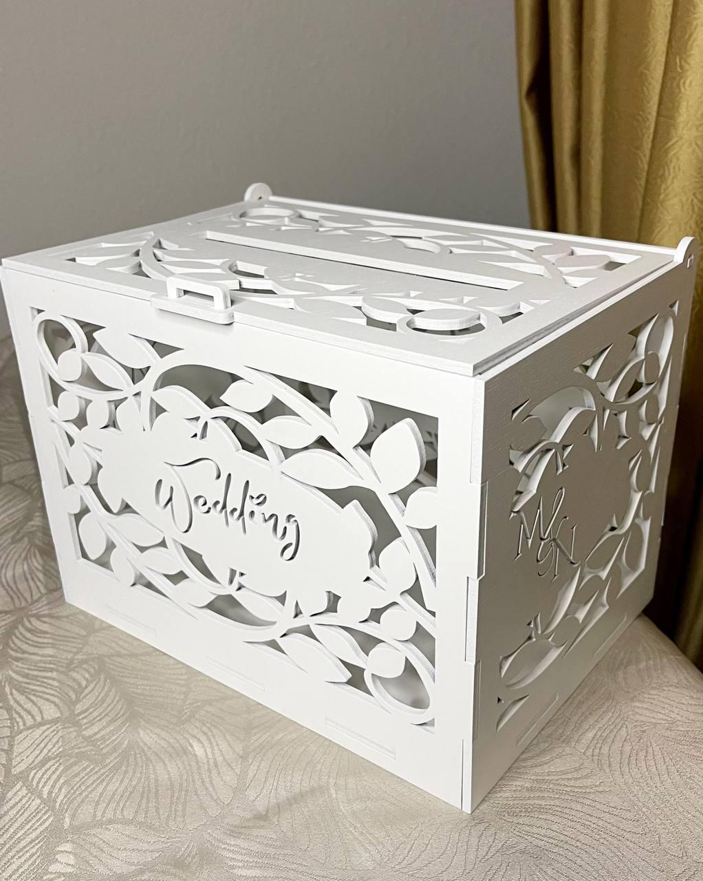 Свадебная копилка для конвертов Wooden House 18х25 см (01085)