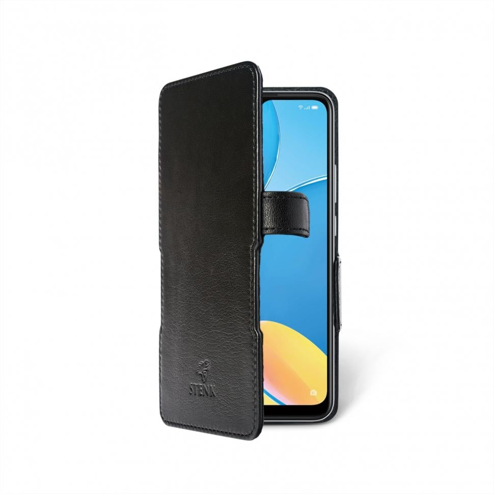 Чехол книжка Stenk Prime для OPPO A15s Черный (68752)