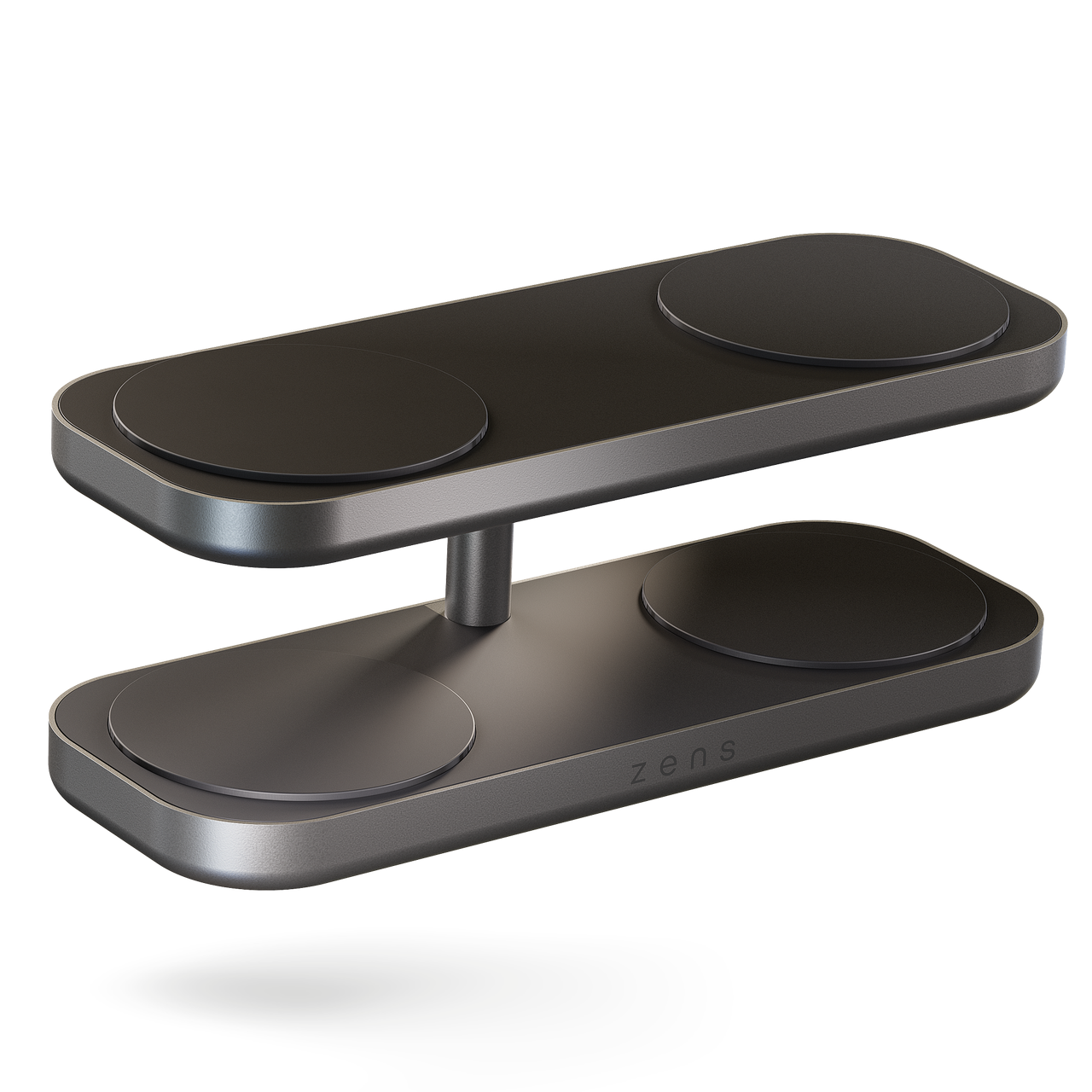 Беспроводная зарядка Zens Quattro Wireless Charger Pro 4 Black (ZEQC01B/00)