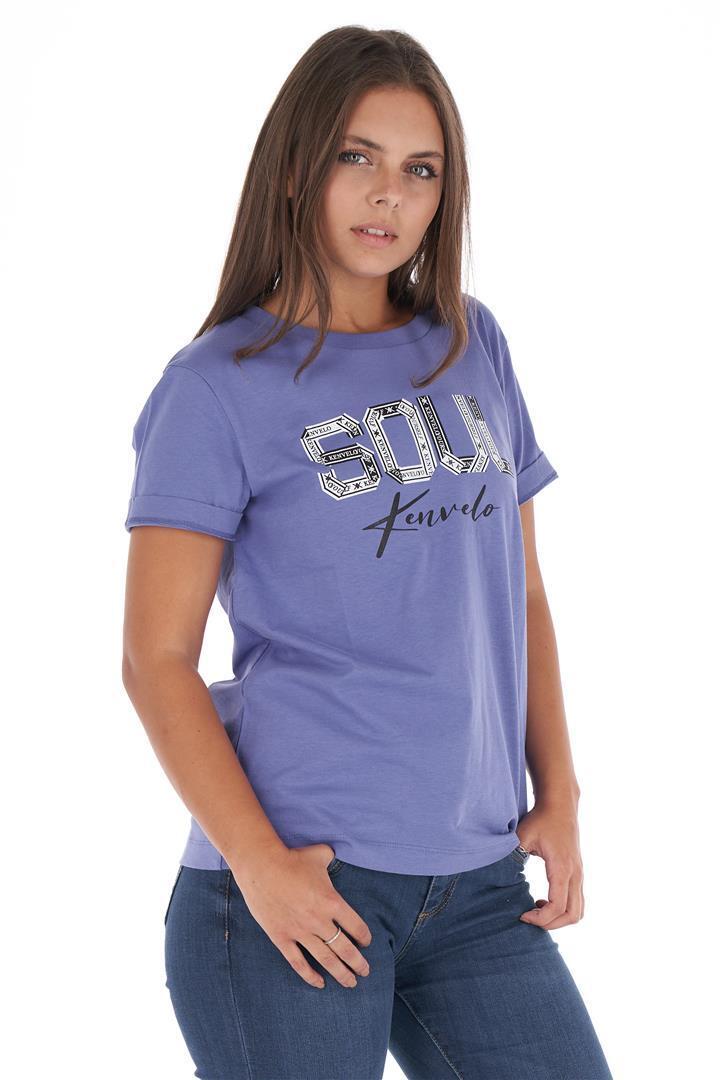 Футболка женская Kvl 20109706 M Фиолетовый