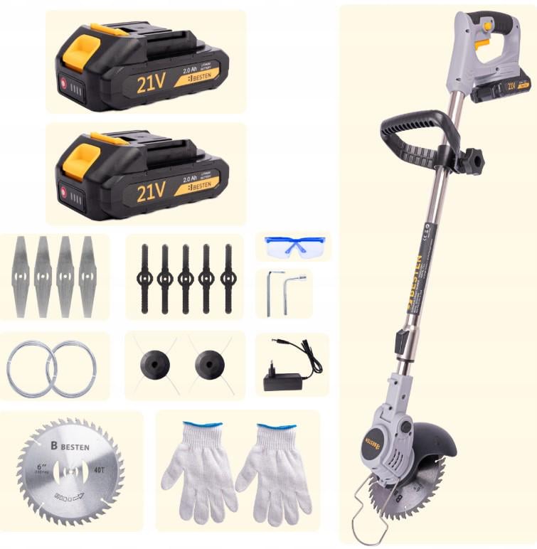 Триммер электрический с 2 аккумуляторами - фото 14 Триммер электрический с 2 аккумуляторами - фото 14