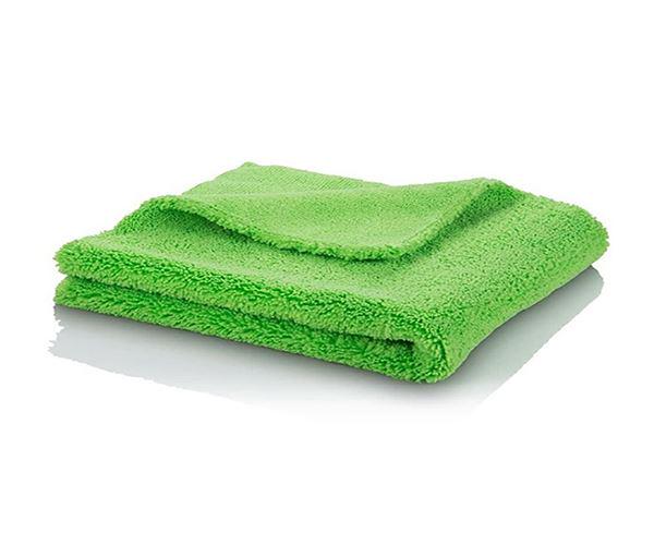 Тряпка из микрофибры для авто ультрамягкая 1234 Upgrade 50х70 см Зеленый (11683)