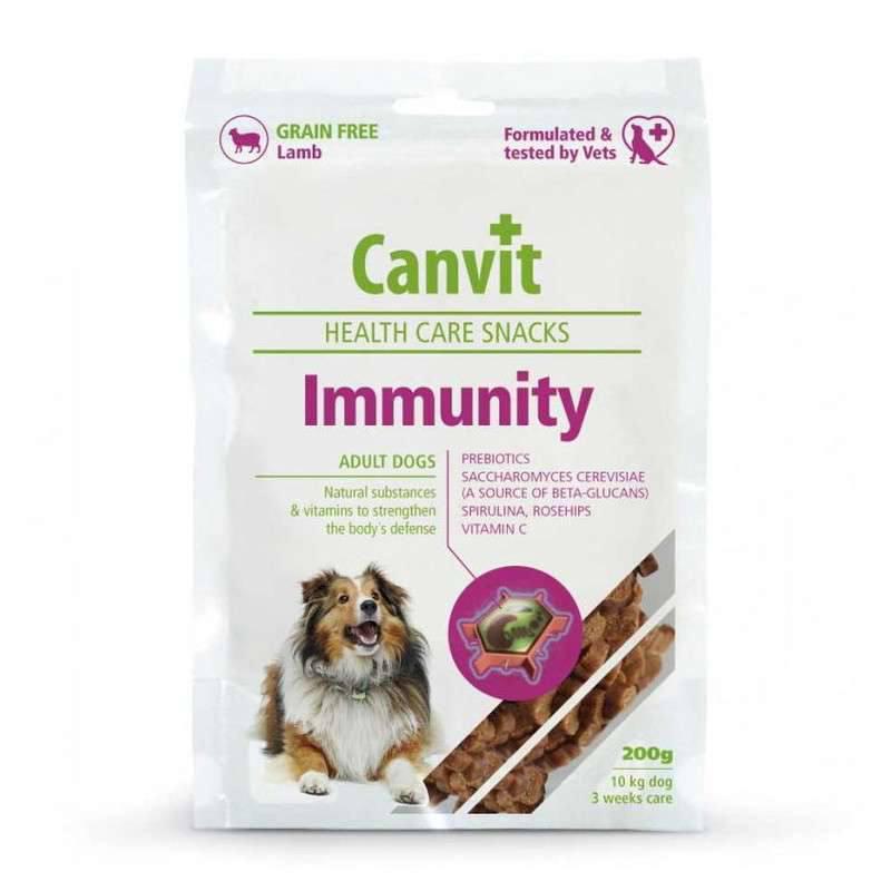 Лакомство для поддержания иммунитета у собак Canvit Immunity со вкусом ягненка 200 г (508785)