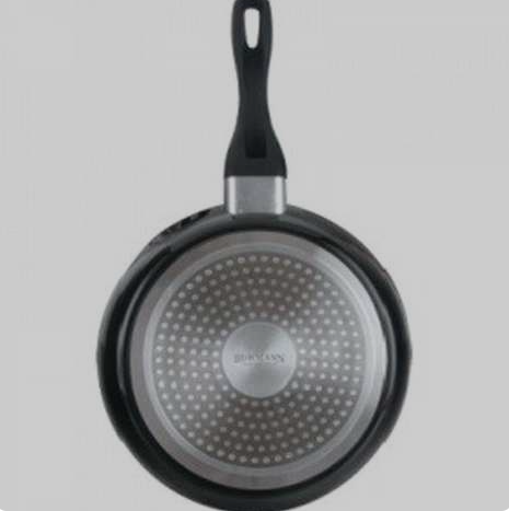 Сковорода для індукційної плити Bohmann з мармуровим покриттям антипригарна 28 см ( BH 1000-28 NBL) - фото 3