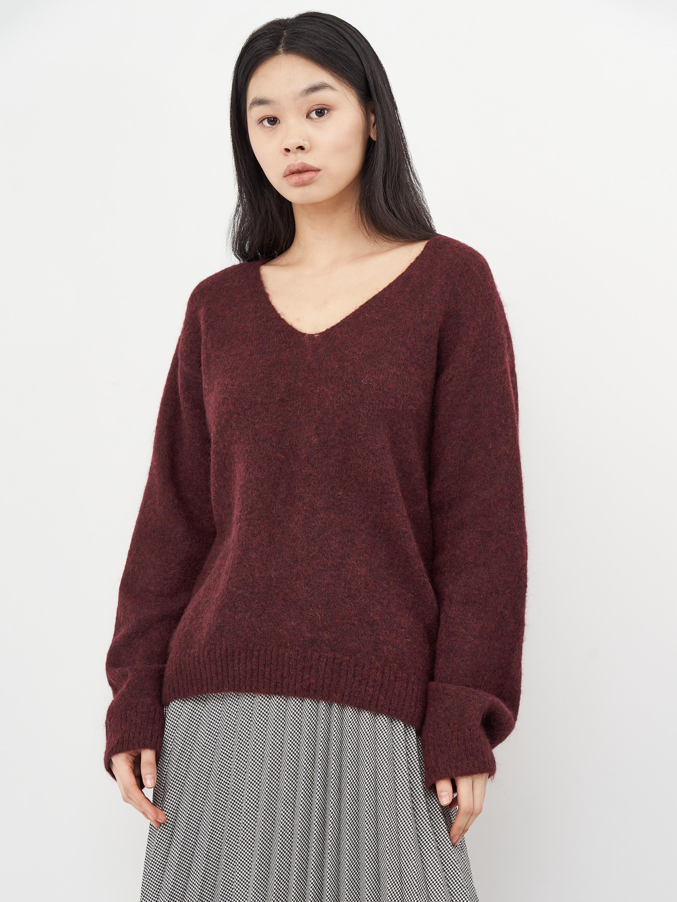 Джемпер H&M S Бордовый (110478)