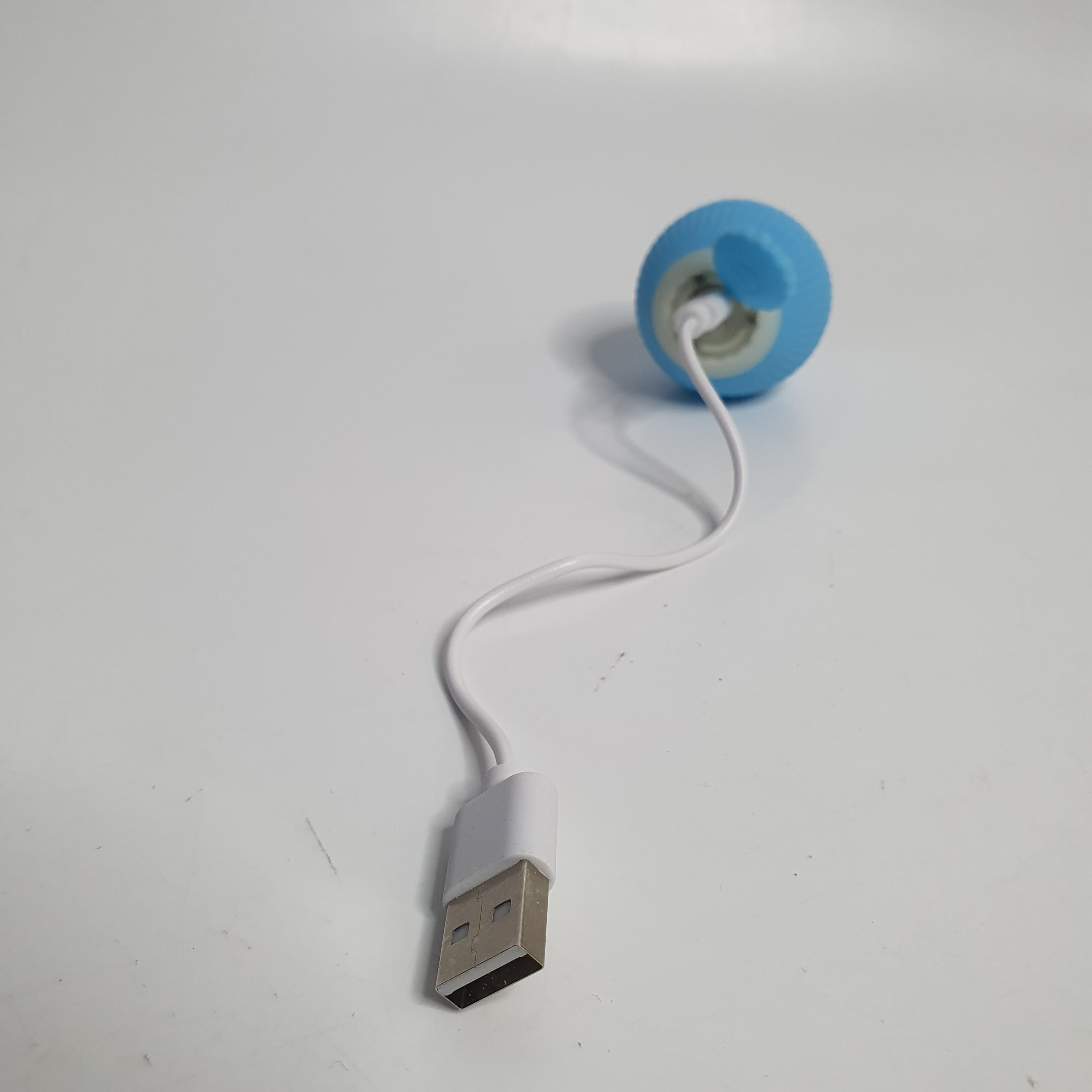 Мячик для животных с подсветкой подвижный Голубой (BDM-995-Blue) - фото 7