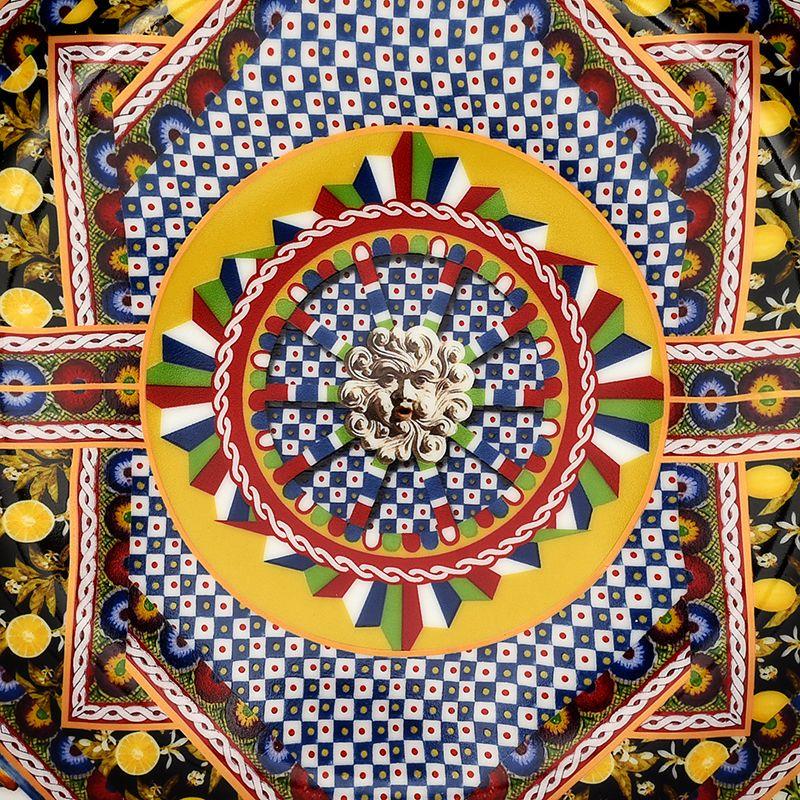 Блюдо Palais Royal Santa Rosalia углубленное из фарфора с орнаментом D 35х5,5 см Разноцветный (37049) - фото 2 Блюдо Palais Royal Santa Rosalia углубленное из фарфора с орнаментом D 35х5,5 см Разноцветный (37049) - фото 2