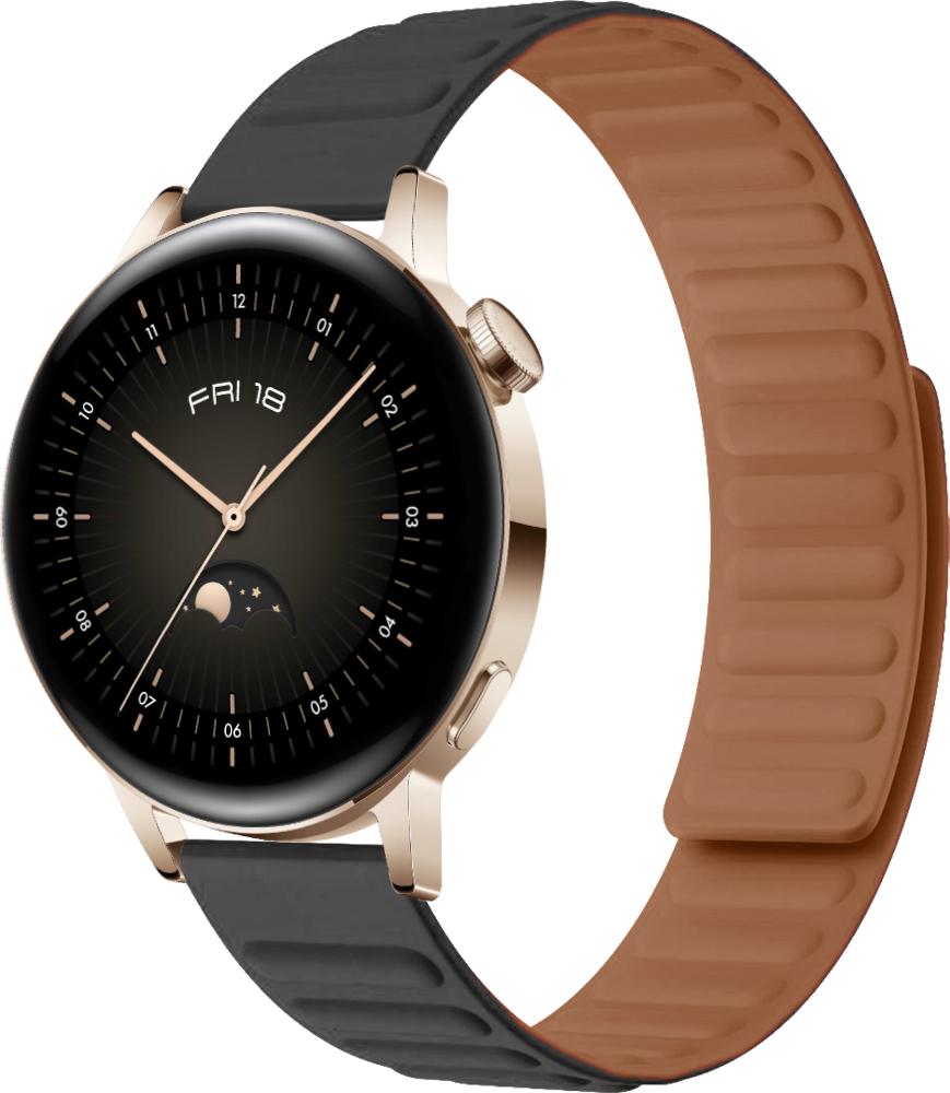 Ремінець Magneter для Huawei Watch GT3 42 мм Black (26632-2B)