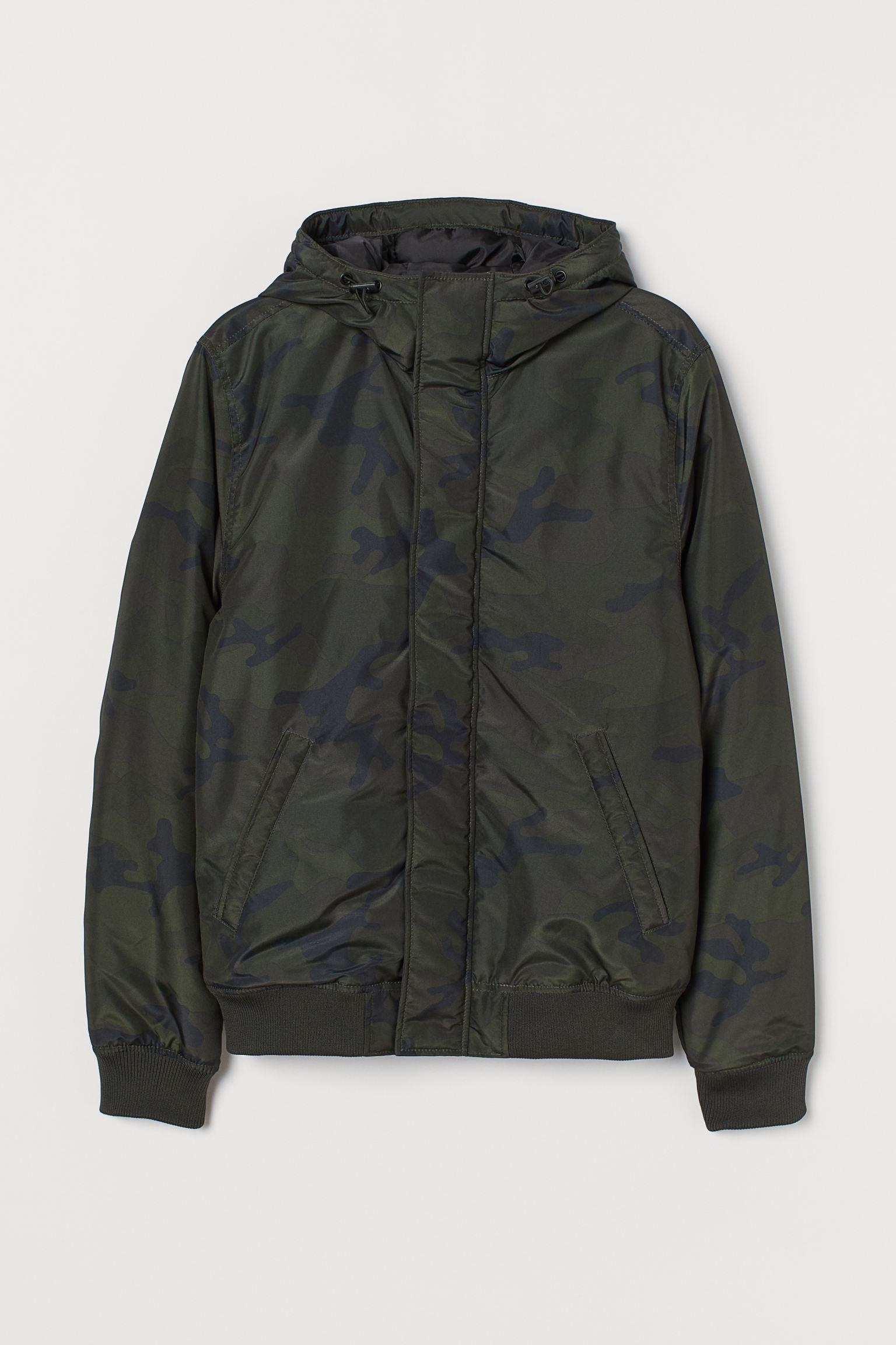 Куртка H&M XS Хакі (Q2208790820) Куртка H&M XS Хакі (Q2208790820)