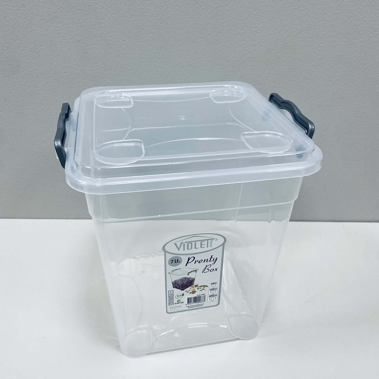 Контейнер пластиковий Violet House 0487 Prenty Box 7 л 23,5x21,5x25,5 см (67909d537aae64513e6a99f0) - фото 2 Контейнер пластиковий Violet House 0487 Prenty Box 7 л 23,5x21,5x25,5 см (67909d537aae64513e6a99f0) - фото 2