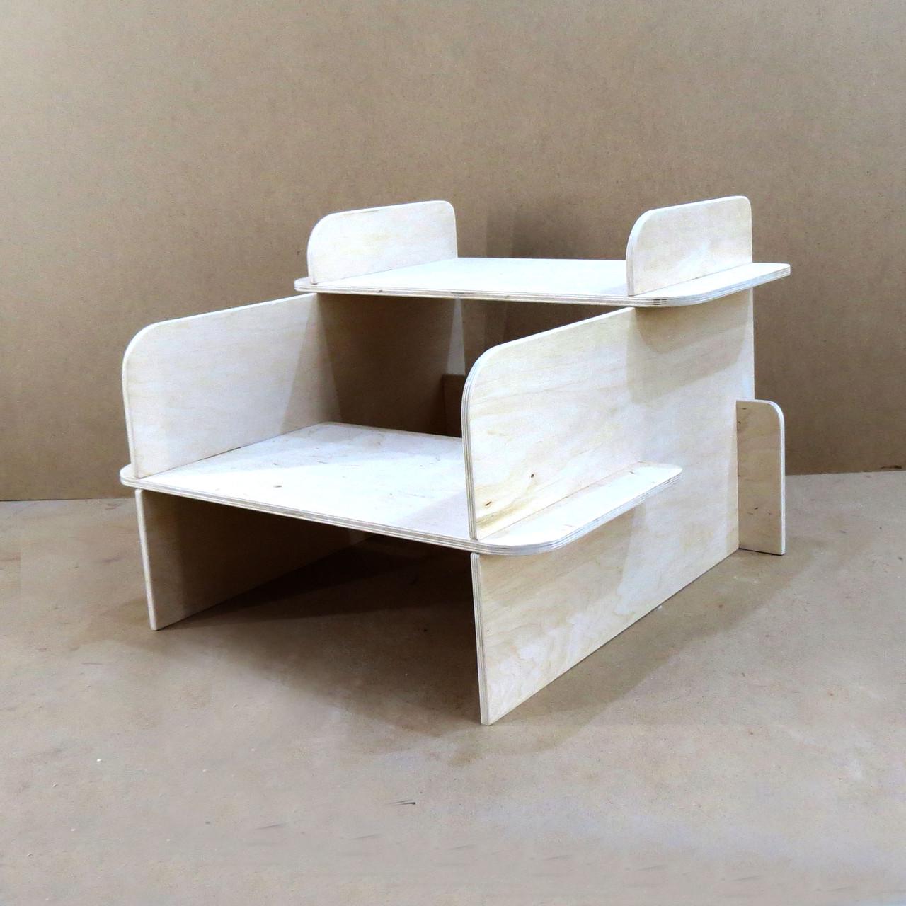 Лестница для собак из дерева Хараре Бланже (ТУС-000101) - фото 5