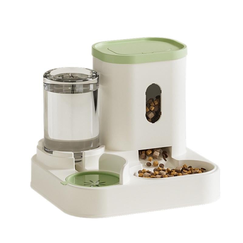 Автоматическая кормушка для кошек и собак с поилкой Green
