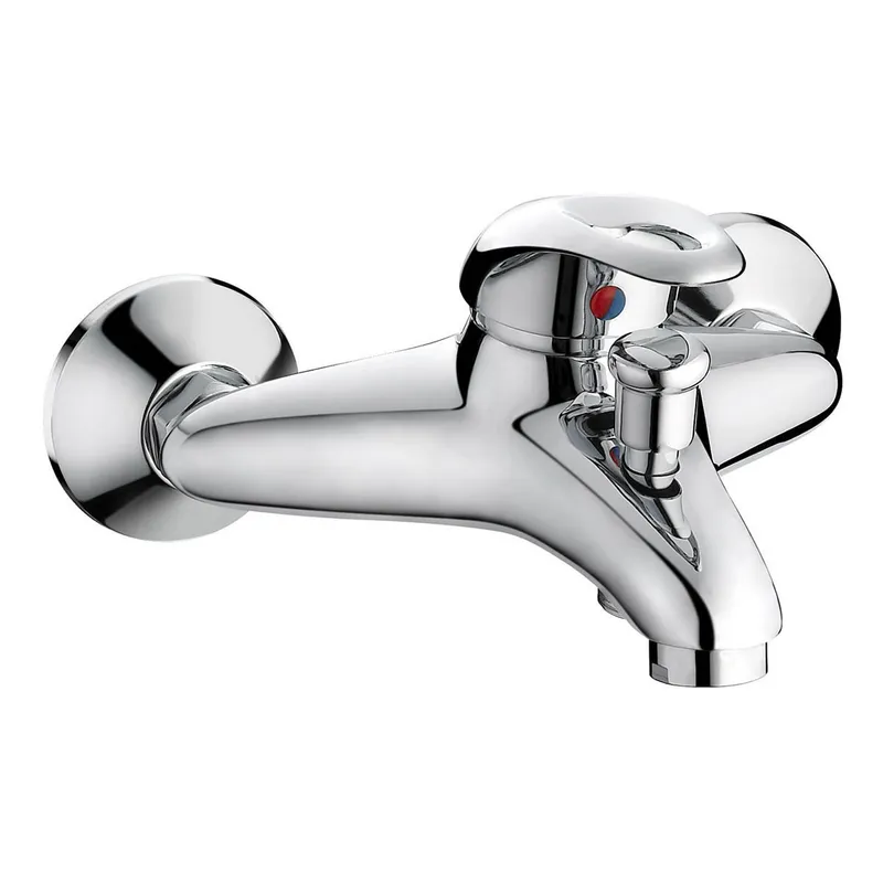 Смеситель для ванны Haiba Luxor 009 из латуни Стальной (HB0238) Смеситель для ванны Haiba Luxor 009 из латуни Стальной (HB0238)