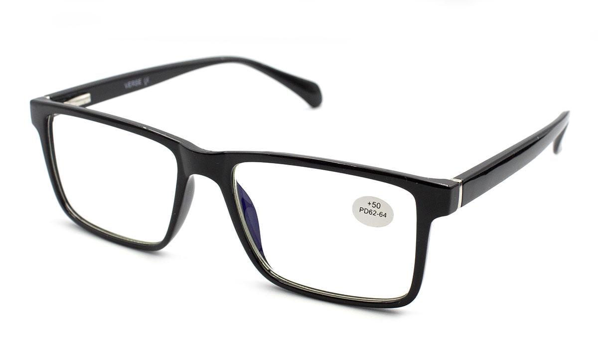 Окуляри для зору в пластиковій оправі Verse 321150S-C1 Blue blocker -5,50