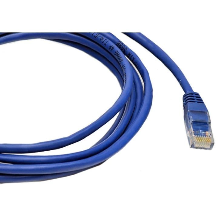 Патч-корд неэкранированный UTP RJ45 PAUT3200-BL Cat 5E 2 м PVC Blue (633437) - фото 1 Патч-корд неэкранированный UTP RJ45 PAUT3200-BL Cat 5E 2 м PVC Blue (633437) - фото 1