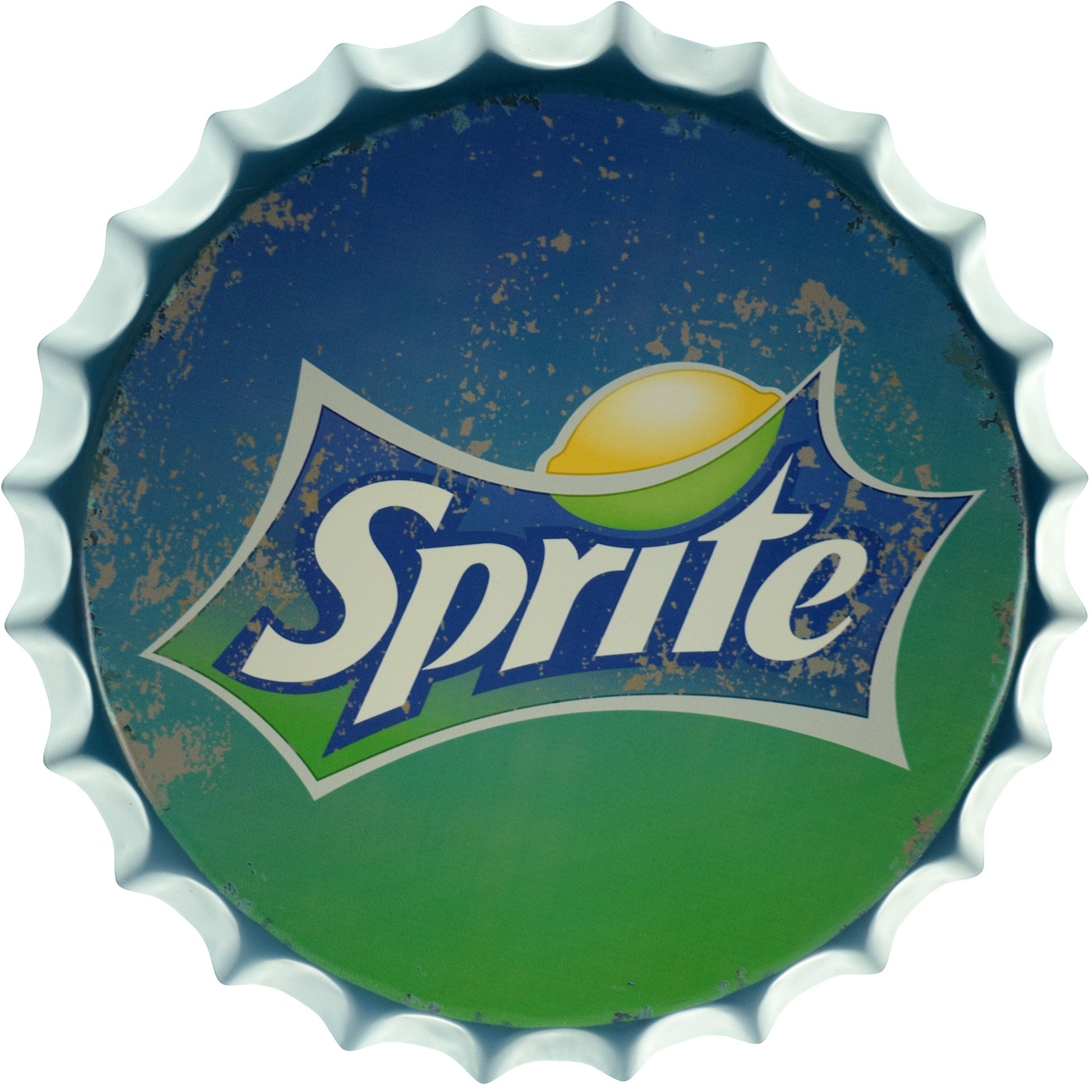 Табличка металева Sprite Logo кришка 35 см - фото 1