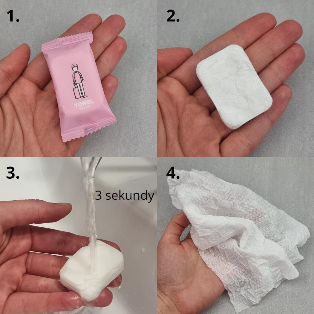 Серветки пресовані одноразові Travel у вигляді таблеток 10 шт. Білий (2789190580) - фото 8 Серветки пресовані одноразові Travel у вигляді таблеток 10 шт. Білий (2789190580) - фото 8