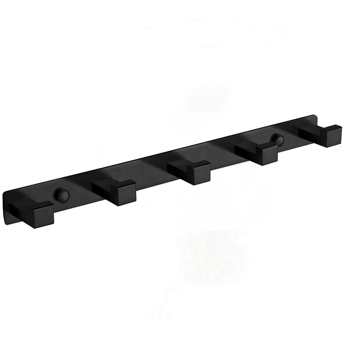 Планка с крючками для полотенец Mexen MEX-709265-70 пятерной Черный (194581)
