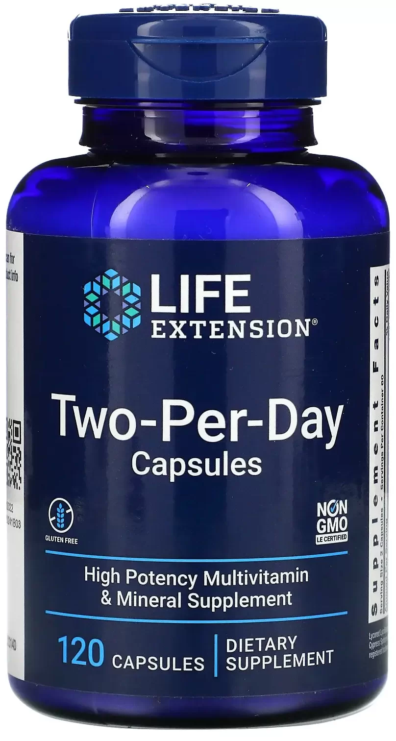 Мультивитамины Life Extension Two-Per-Day 120 caps