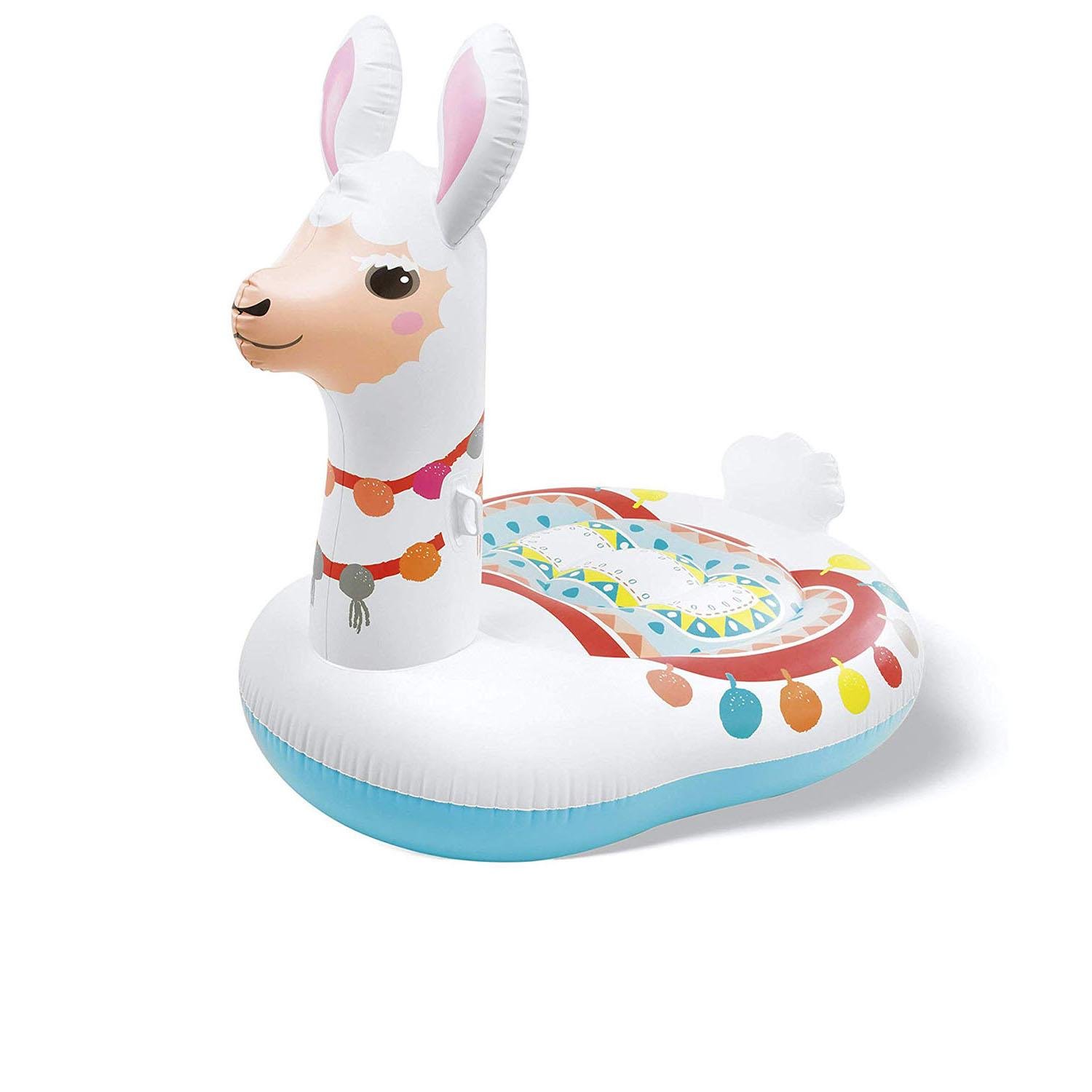 Плот надувной для катания Intex 57294 Лама 201x147х173 см